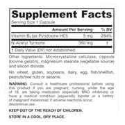 Jarrow Formulas N-Acetyl Tyrosine - 350 mg – 120 Capsules