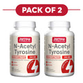 Jarrow Formulas N-Acetyl Tyrosine 350mg 120 Capsules Pack of 2