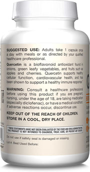 Jarrow Formulas Quercetin 500 mg – 30-200 Veggie Capsules