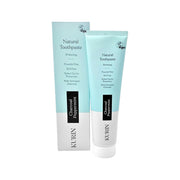 Kurin Natural Toothpaste Charcoal Peppermint toothpaste tube fluoride free 100ml