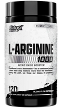 Nutrex L-Arginine 1000mg Nitric Oxide Formula - 120 Capsules