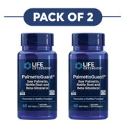 Life Extension PalmettoGuard Saw Palmetto Nettle Root 60 Softgels Pack of 2