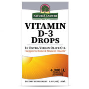 Nature's Answer Vitamin D3 Drops 4000 IU 15ml