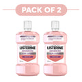Listerine Advanced Gum Expert Smooth Mint Mouthwash 500ml Pack of 2
