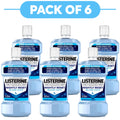 Listerine Advanced Nightly Reset Midnight Mint Mouthwash 500ml Pack of 6