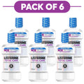Listerine Total Care Extra Mild Mint Alcohol Free Mouthwash 500ml Pack of 6