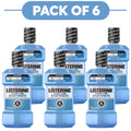 Listerine Total Care Stay White Mouthwash Intense Mint 500ml Pack of 6