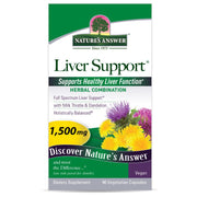 Natures Answer Liver Support supplement packaging on a white background