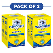 MacuShield Original+ Lutein Vitamin B2 90 Capsules Pack of 2