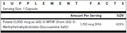 Jarrow Formulas Methyl Folate - 1000mcg Ultra Strength