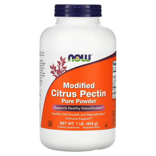 NOW Foods	Modified Citrus Pectin, Pure Powder - 454g
