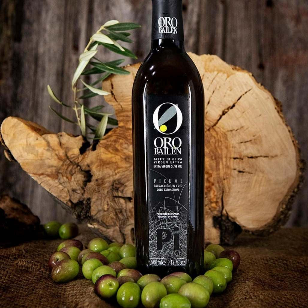 Oro Bailen Picual Cold Extracted Extra Virgin Olive Oil 750ml