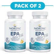 Nordic Naturals EPA Xtra Fish Oil 60 Soft Gels Pack of 2