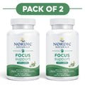 Nordic Naturals Focus Support Omega Blend 60 Soft Gels Pack of 2