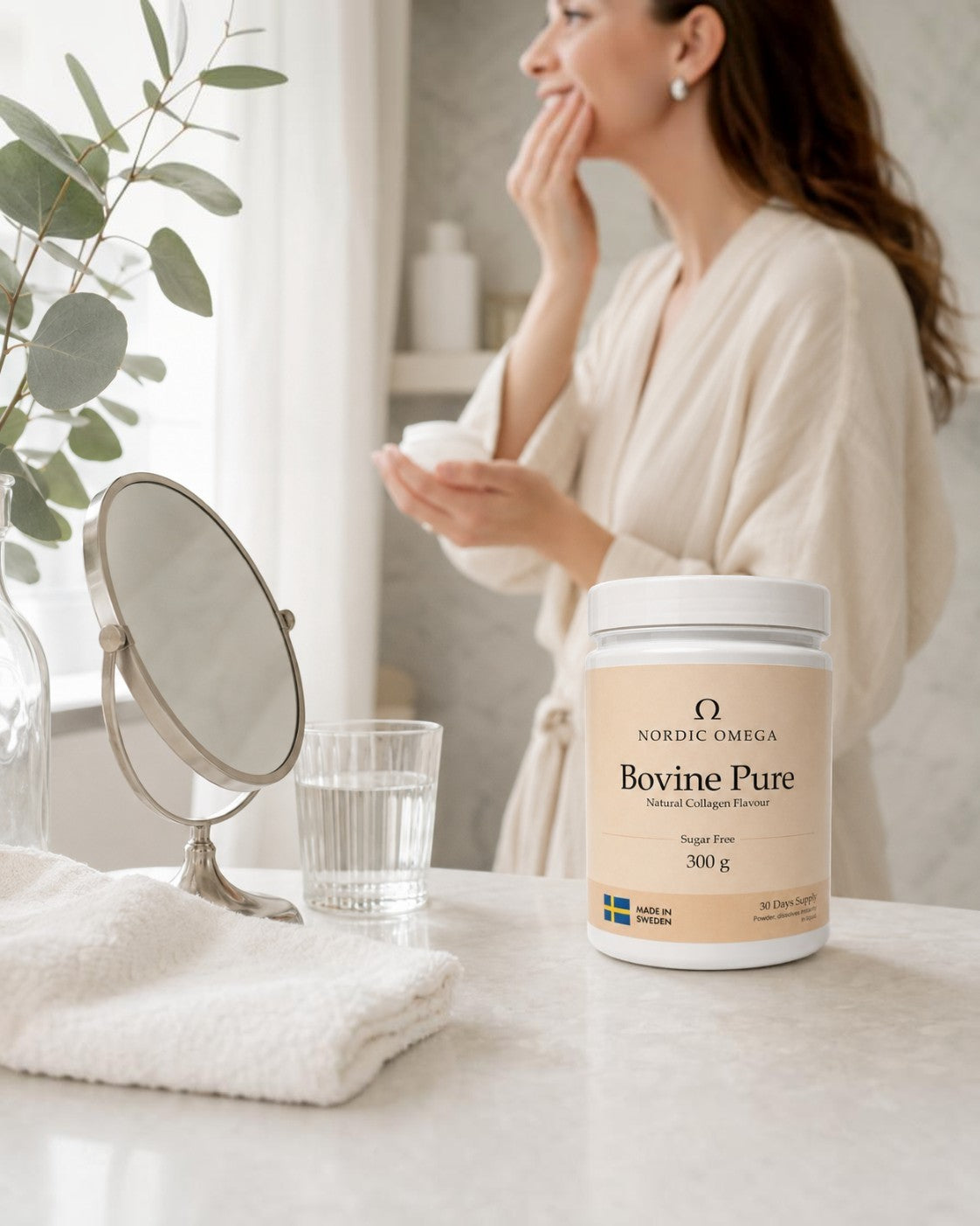 Nordic Omega Bovine Pure Collagen Sugar Free Powder 300g 