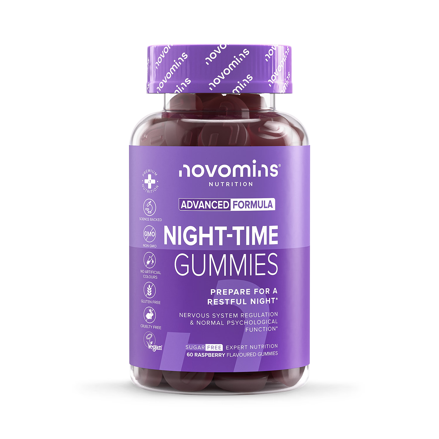 Novomins Nutrition 5HTP Night Time Gummies