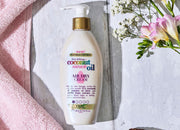 OGX Frizz Defying Coconut Miracle Oil Air Dry Cream for Natural Styling - 177ml