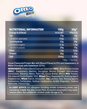 Grenade OREO White Protein Bar nutrition facts and ingredients 12 x 60g
