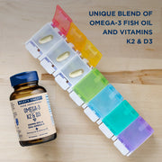 Wiley's Finest Omega-3 with Vitamin K2 & D3 - 60 Softgels