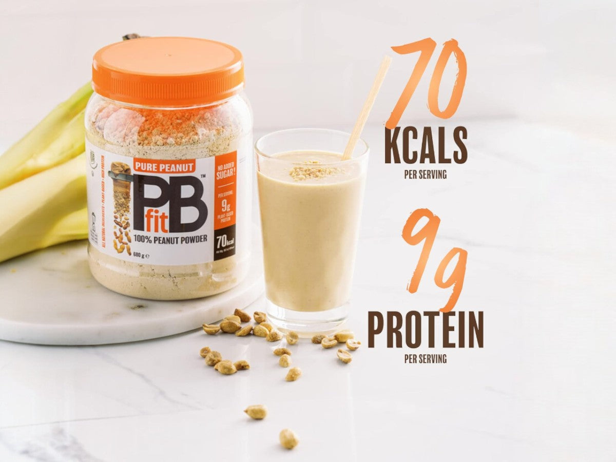 PBfit Pure Peanut Powder 680g 