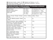 PBfit Pure Peanut Powder 680g supplement facts