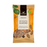 Foodin Dry Roasted Almond, Organic, 140g Pack of 7