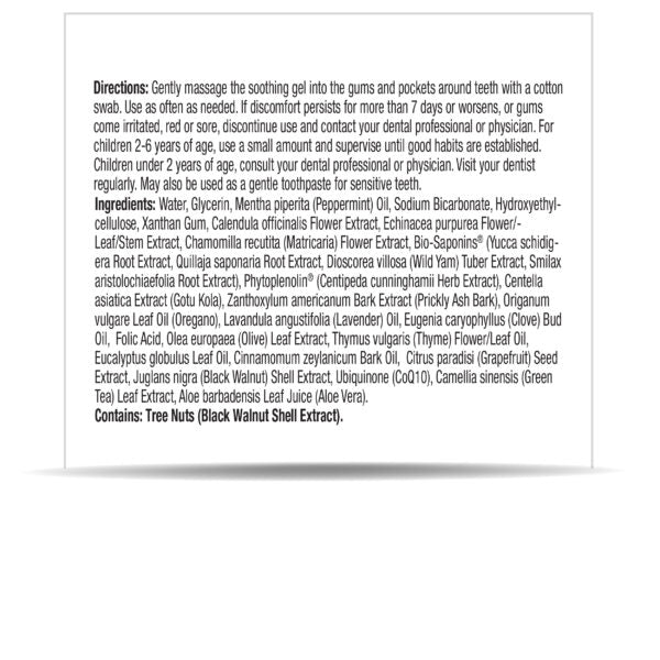 Nature’s Answer PerioBrite Cinnamint mouthwash ingredients and directions 480ml