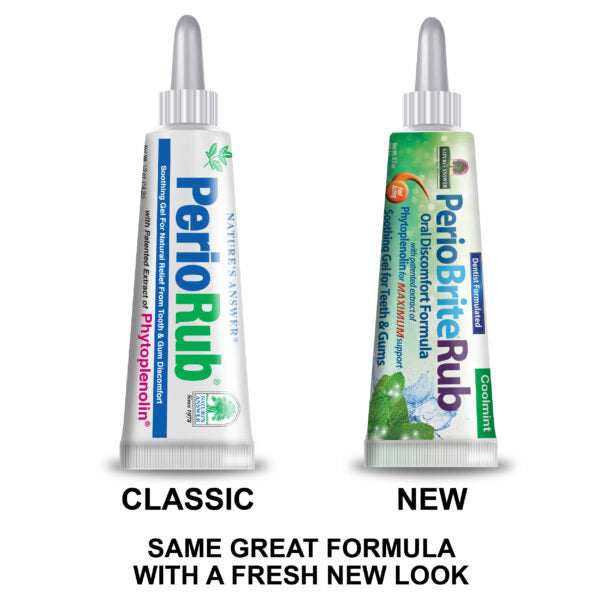 Nature’s Answer PerioRub Topical Gel for Teeth & Gums - 14.2g