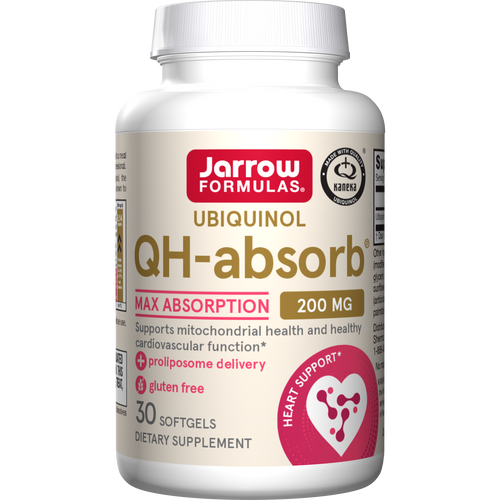 Jarrow Formulas Ubiquinol QH-absorb Max Absorption 200mg
