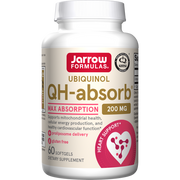 Jarrow Formulas Ubiquinol QH-absorb Max Absorption 200mg