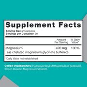 Qunol Extra Strength Magnesium – 420 mg (120 Capsules)