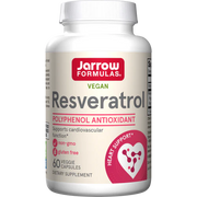 Jarrow Formulas Resveratrol Heart Support Veggie Capsules