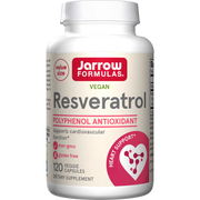 Jarrow Formulas Resveratrol Heart Support Veggie Capsules