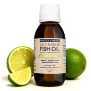Wiley's Finest Summit DHA Wild Alaskan Fish Oil Liquid Lime - 125ml