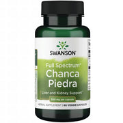 Swanson Chanca Piedra 60 Veggie Capsules | 500 mg | Liver & Kidney Support