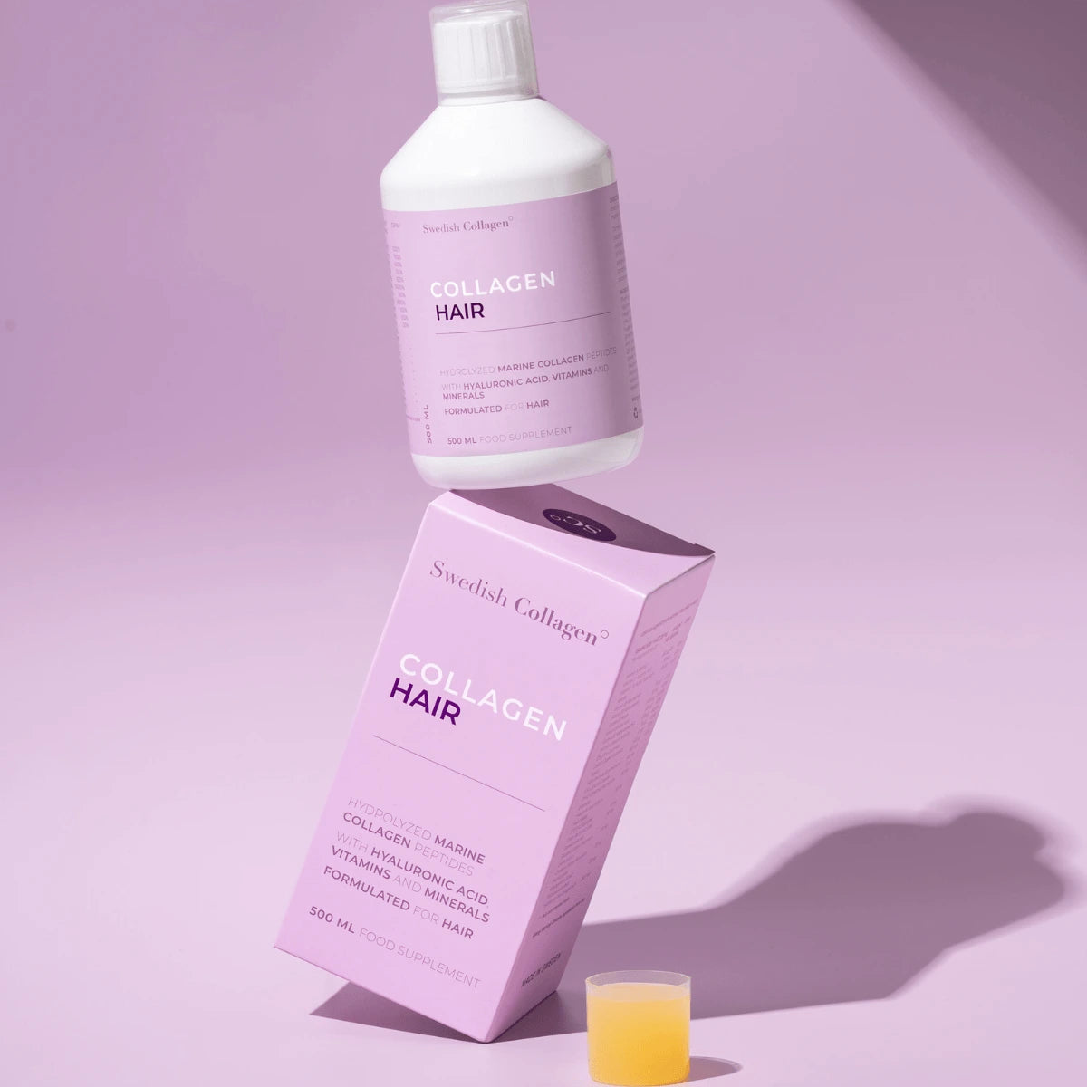 Swedish Collagen Hair Liquid Collagen Citrus Sugar Free 500ml