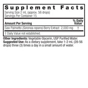 Nature’s Answer Saw Palmetto Extract, Alcohol Free - 2,000mg – 30mL