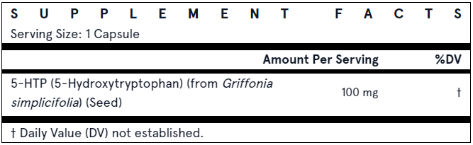 Five (5)-HTP - 100mg