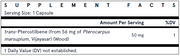 trans-Pterostilbene