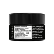 Supplement facts label for The Good Guru Shilajit Gold Resin with Ayurvedic Herbal Blend, 30g.