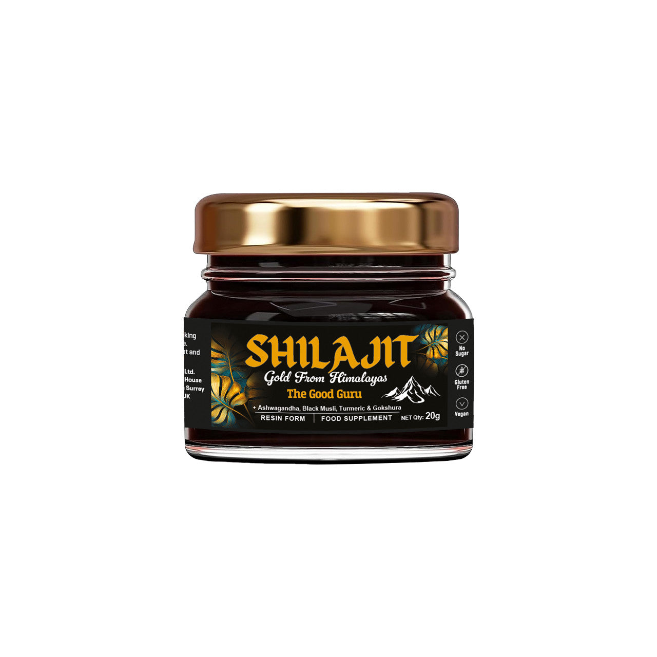 The Good Guru Gold Shilajit Resin 20g