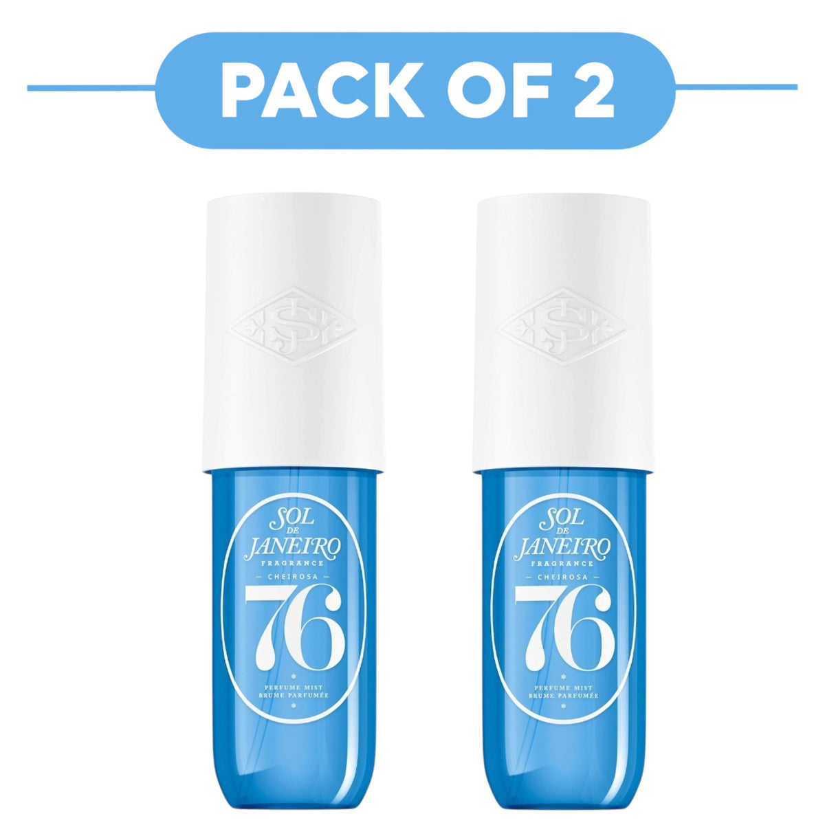 Sol de Janeiro Cheirosa 76 Hair & Body Perfume Mist 90ml Pack of 2