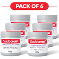 Sudocrem Antiseptic Cream with Zinc Oxide 400g Pack of 6