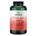 Swanson MultiOmega 3-6-9 Flax Fish & Borage Oil – 120 Softgels