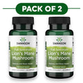Swanson Full Spectrum Lion's Mane Mushroom 500mg 60 Capsules Pack of 2