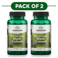 Swanson Full Spectrum Black Cohosh Root 540mg 60 Capsules Pack of 2
