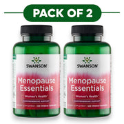 Swanson Menopause Essentials Women's Herbal Formula 120 Veg Capsules Pack of 2