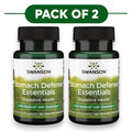 Swanson Stomach Defense Essentials with PepZinGI 60 Veg Capsules Pack of 2