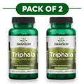 Swanson Triphala Formula Amla Behada Harada 100 Capsules Pack of 2