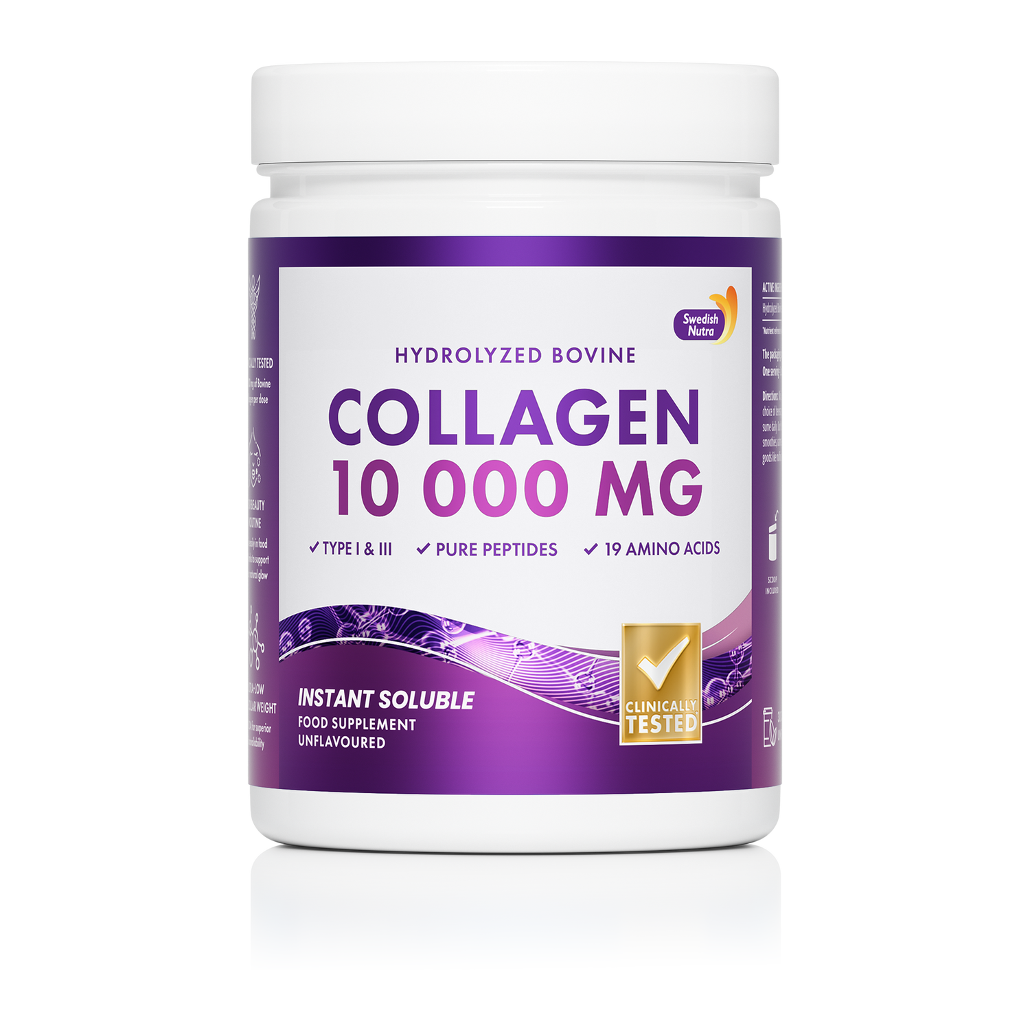 Swedish Nutra Collagen Pure Peptide Powder 300g